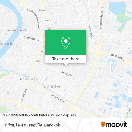 ทรัพย์ไพศาล เซอร์วิส map