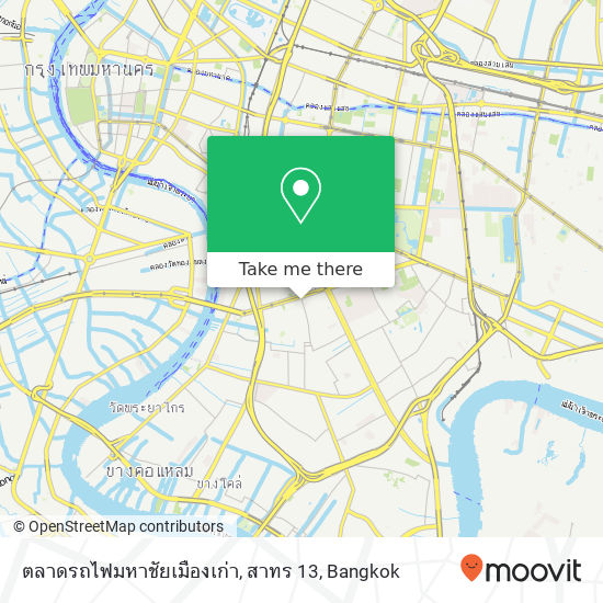 ตลาดรถไฟมหาชัยเมืองเก่า, สาทร 13 map