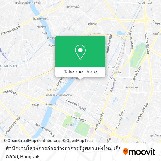 สำนักงานโครงการก่อสร้างอาคารรัฐสภาแห่งใหม่ เกียกกาย map