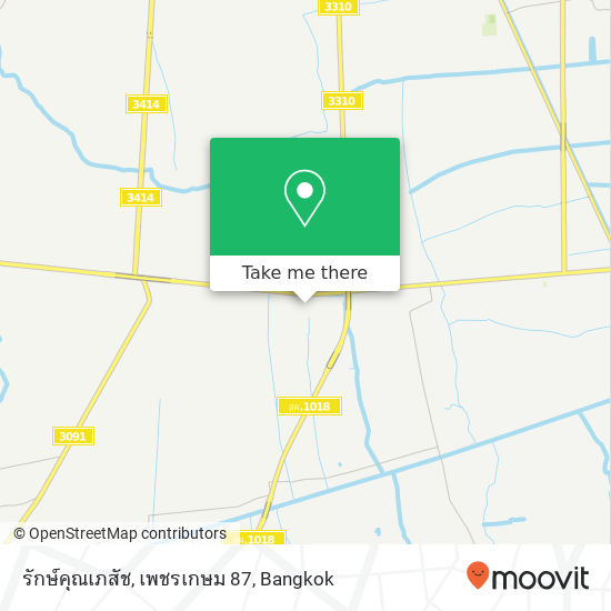 รักษ์คุณเภสัช, เพชรเกษม 87 map