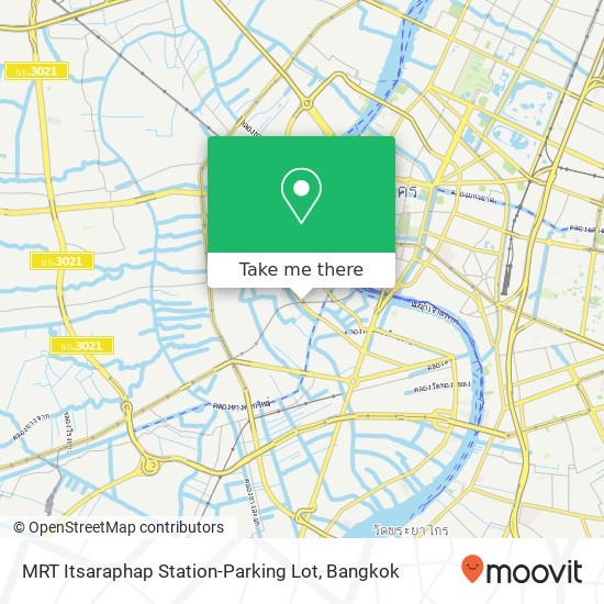 MRT Itsaraphap Station-Parking Lot map