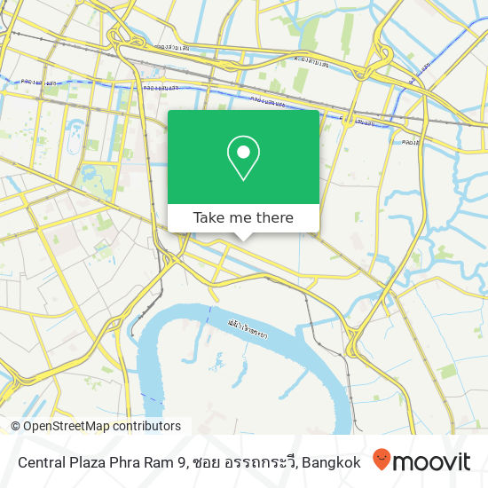 Central Plaza Phra Ram 9, ซอย อรรถกระวี map