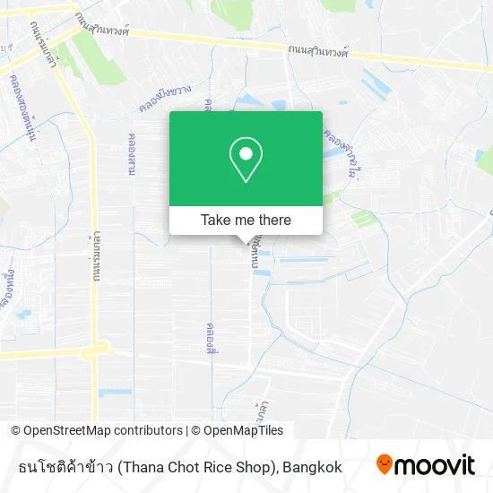 ธนโชติค้าข้าว (Thana Chot Rice Shop) map