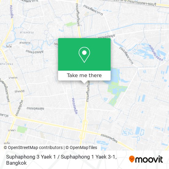 Suphaphong 3 Yaek 1 / Suphaphong 1 Yaek 3-1 map