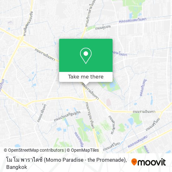 โม โม พาราไดซ์ (Momo Paradise - the Promenade) map