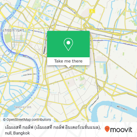 เอ็มเอสที กอล์ฟ (เอ็มเอสที กอล์ฟ อินเตอร์เนชั่นแนล),  null map