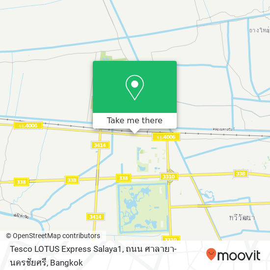 Tesco LOTUS Express Salaya1, ถนน ศาลายา-นครชัยศรี map