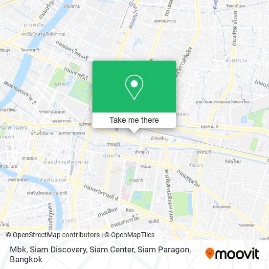 Mbk, Siam Discovery, Siam Center, Siam Paragon map