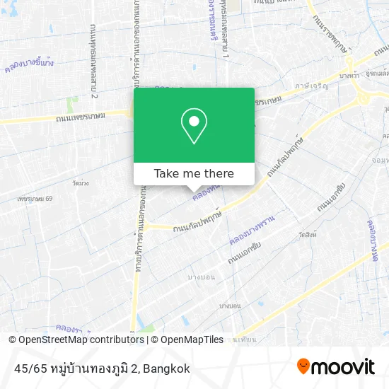45/65 หมู่บ้านทองภูมิ 2 map