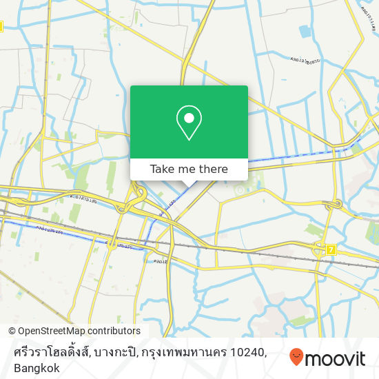 ศรีวราโฮลดิ้งส์, บางกะปิ, กรุงเทพมหานคร 10240 map