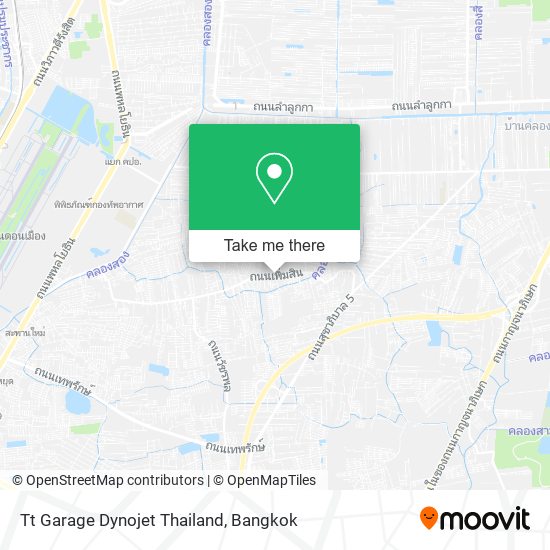 Tt Garage Dynojet Thailand map