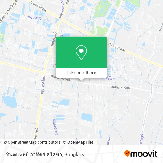 ทันตแพทย์ อาทิตย์ ศรีคชา map