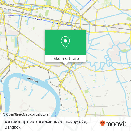 สถานธนานุบาลกรุงเทพมหานคร, ถนน สุขุมวิท map