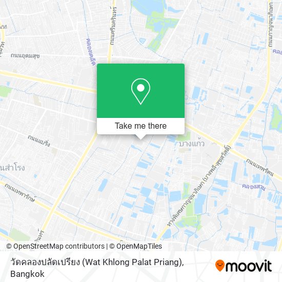 วัดคลองปลัดเปรียง (Wat Khlong Palat Priang) map