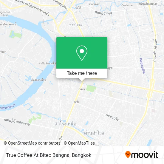 True Coffee At Bitec Bangna map