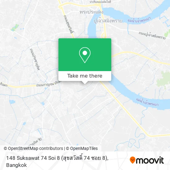148 Suksawat 74 Soi 8 (สุขสวัสดิ์ 74 ซอย 8) map