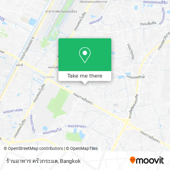 ร้านอาหาร ครัวกระแต map