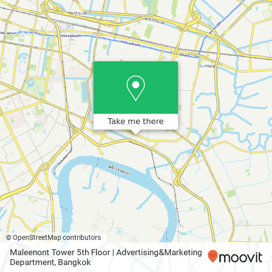 Maleenont Tower 5th Floor | Advertising&Marketing Department map