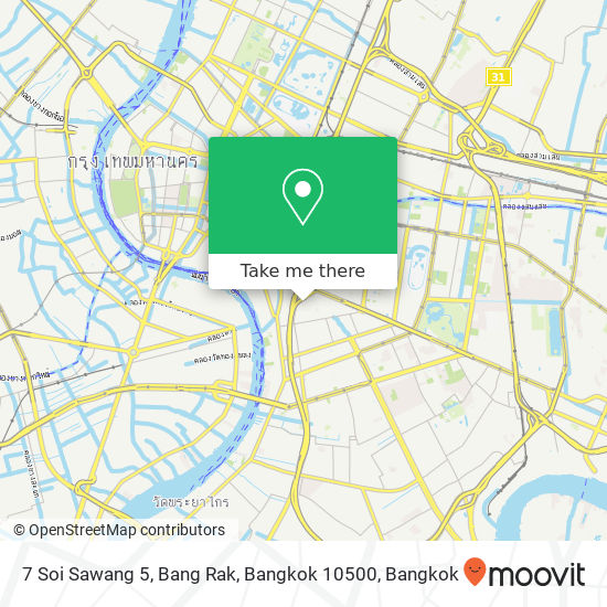 7 Soi Sawang 5, Bang Rak, Bangkok 10500 map