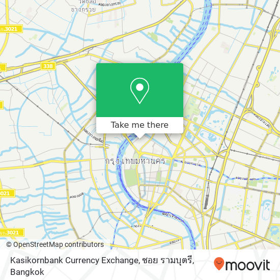 Kasikornbank Currency Exchange, ซอย รามบุตรี map