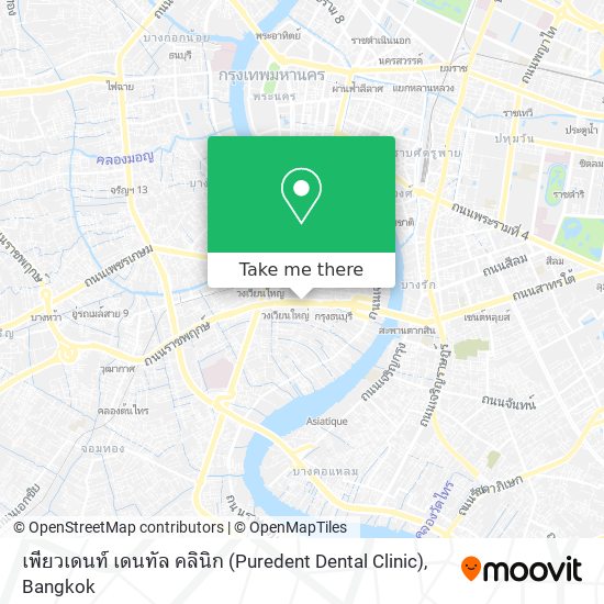 เพียวเดนท์ เดนทัล คลินิก (Puredent Dental Clinic) map