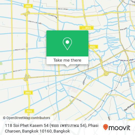 118 Soi Phet Kasem 54 (ซอย เพชรเกษม 54), Phasi Charoen, Bangkok 10160 map