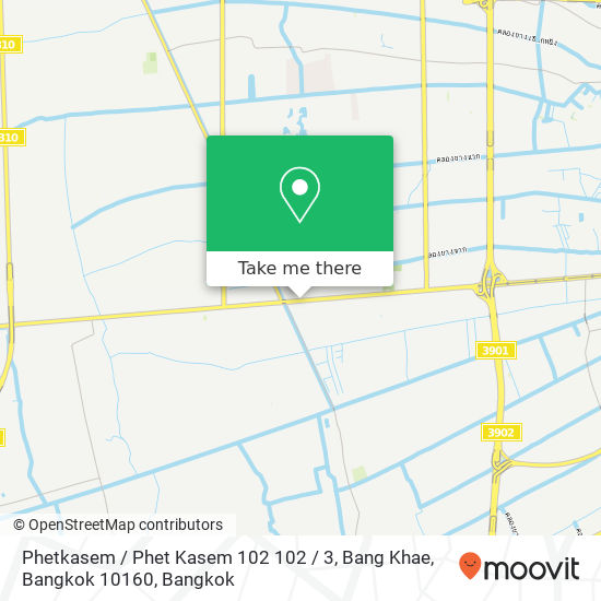 Phetkasem / Phet Kasem 102 102 / 3, Bang Khae, Bangkok 10160 map