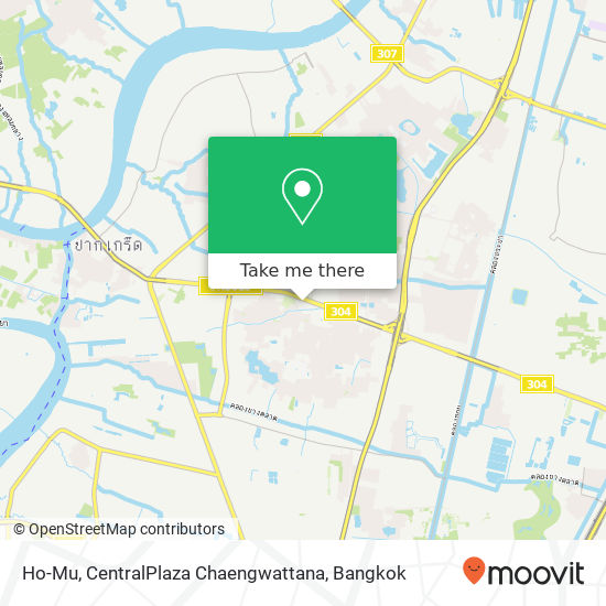 Ho-Mu, CentralPlaza Chaengwattana map