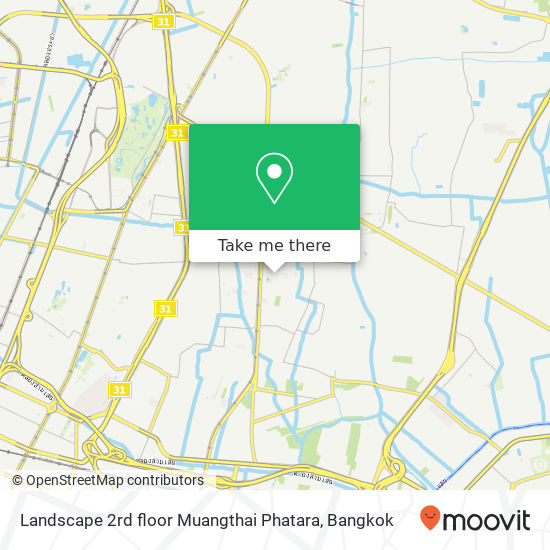 Landscape 2rd floor Muangthai Phatara map