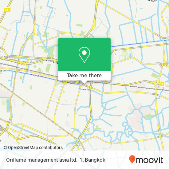 Oriflame management asia ltd., 1 map