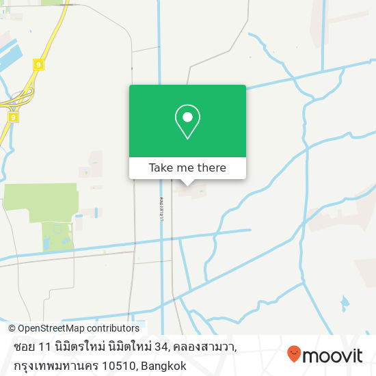 ซอย 11 นิมิตรใหม่ นิมิตใหม่ 34, คลองสามวา, กรุงเทพมหานคร 10510 map