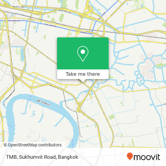 TMB, Sukhumvit Road map
