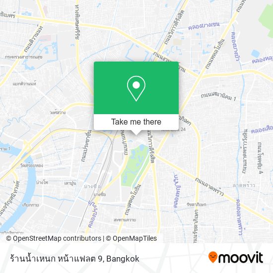 ร้านน้ำเหนก หน้าแฟลต 9 map