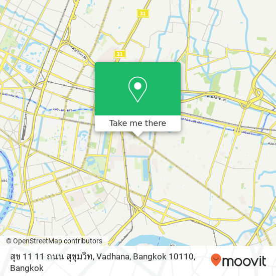 สุข 11 11 ถนน สุขุมวิท, Vadhana, Bangkok 10110 map
