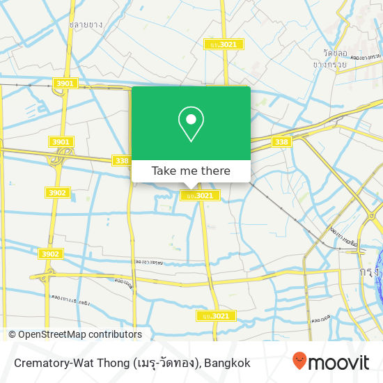 Crematory-Wat Thong (เมรุ-วัดทอง) map