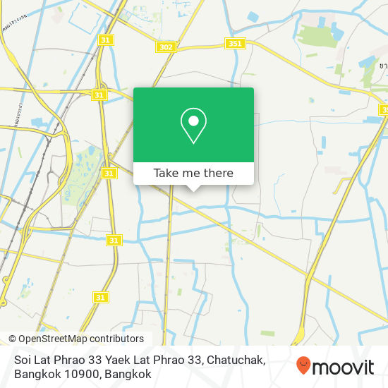 Soi Lat Phrao 33 Yaek Lat Phrao 33, Chatuchak, Bangkok 10900 map
