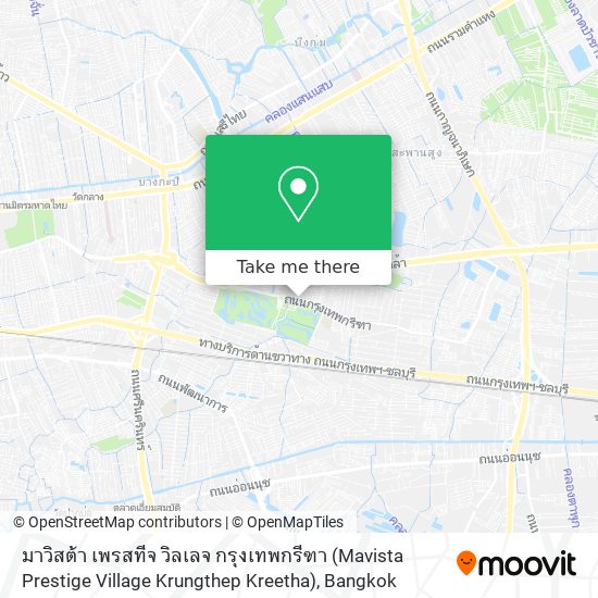 มาวิสต้า เพรสทีจ วิลเลจ กรุงเทพกรีฑา (Mavista Prestige Village Krungthep Kreetha) map