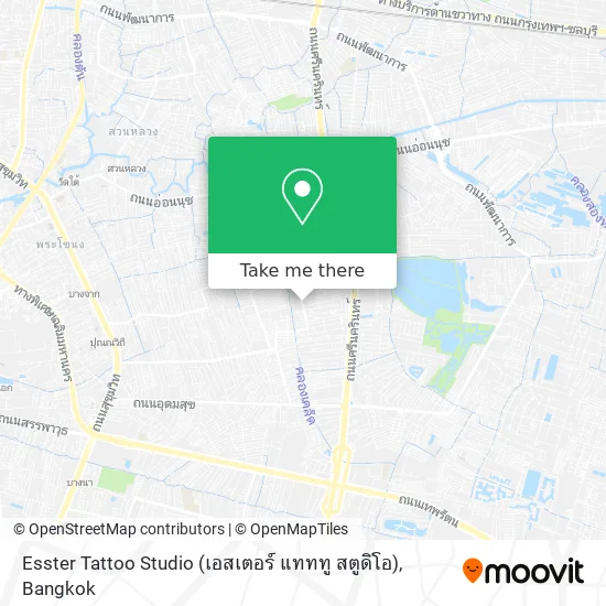 Esster Tattoo Studio (เอสเตอร์ แทททู สตูดิโอ) map