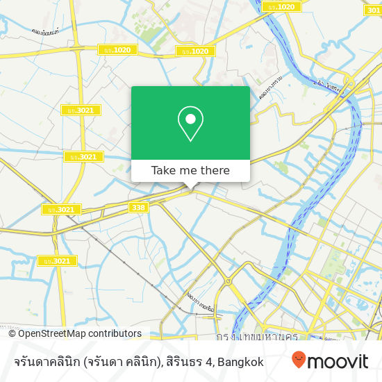 จรันดาคลินิก (จรันดา คลินิก), สิรินธร 4 map