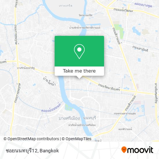 ซอยนนทบุรี12 map