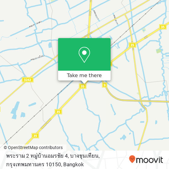 พระราม 2 หมู่บ้านอมรชัย 4, บางขุนเทียน, กรุงเทพมหานคร 10150 map