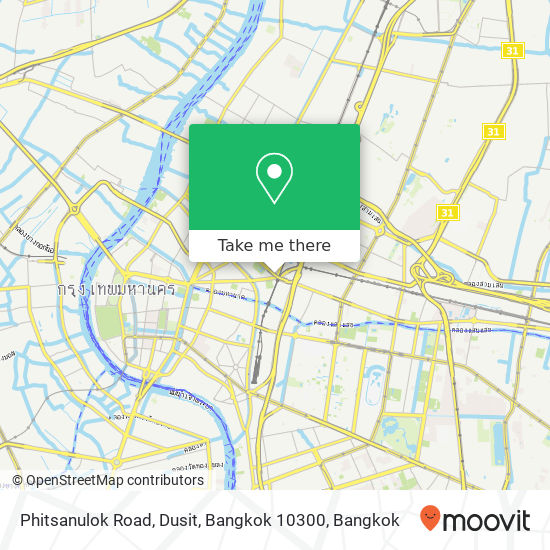 Phitsanulok Road, Dusit, Bangkok 10300 map