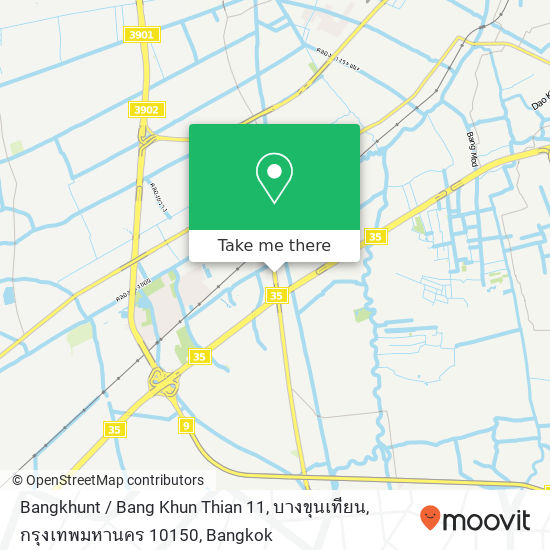 Bangkhunt / Bang Khun Thian 11, บางขุนเทียน, กรุงเทพมหานคร 10150 map