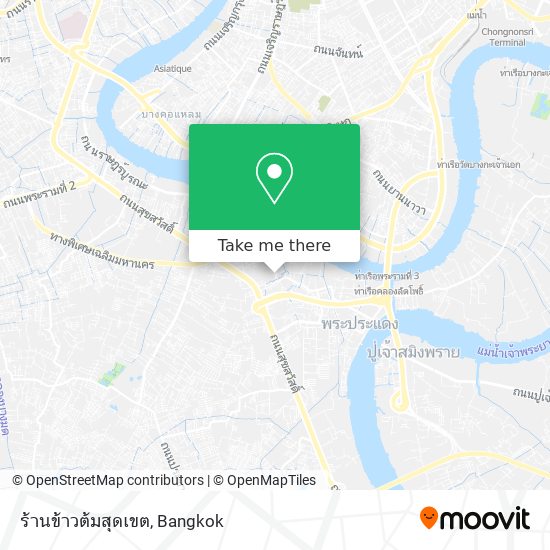 ร้านข้าวต้มสุดเขต map