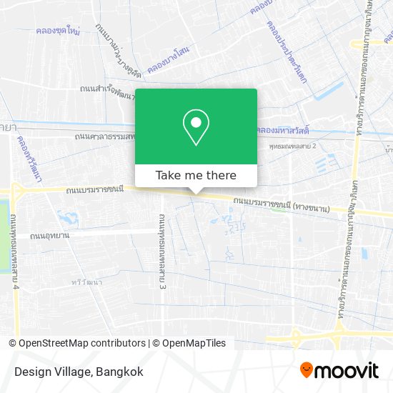 Design Village map