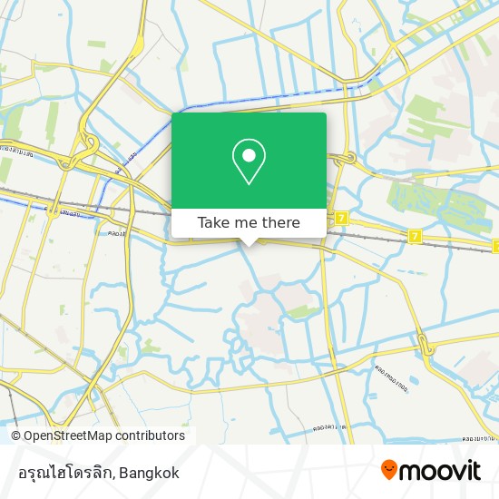 อรุณไฮโดรลิก map