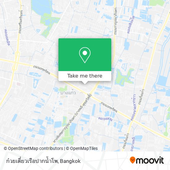 ก๋วยเตี๋ยวเรือปากน้ำโพ map