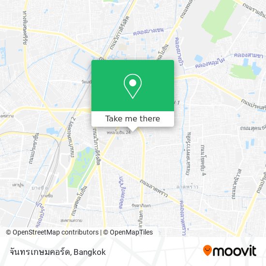 จันทรเกษมคอร์ด map