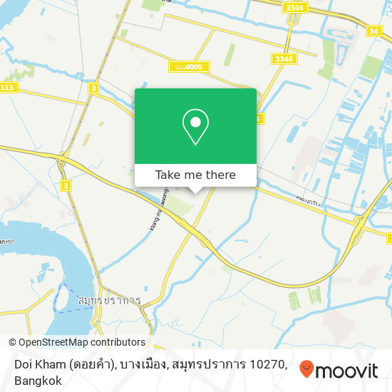 Doi Kham (ดอยคำ), บางเมือง, สมุทรปราการ 10270 map