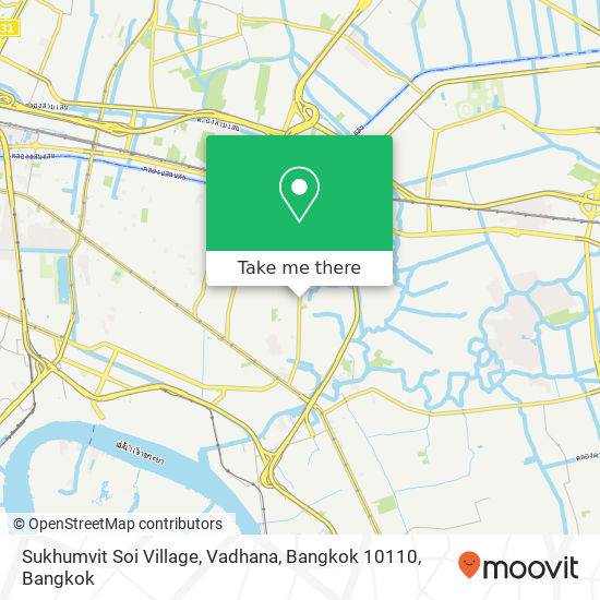 Sukhumvit Soi Village, Vadhana, Bangkok 10110 map